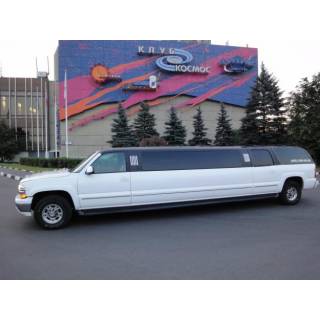 авто газель купить - Продам 18-ти местный белый лимузин 2002г. выпуска, Chevrolet Suburban