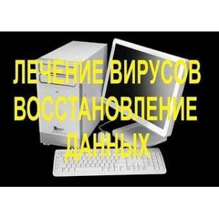 Лечение вирусов, установка программ, восстановление данных.