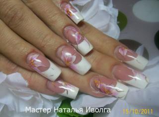 Наращивание ногтей Москва маникюр педикюр