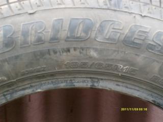 Шины  б/у Bridgestone, Verso 185/65 R15 по 2 шт. 